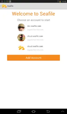 Seafile android App screenshot 4