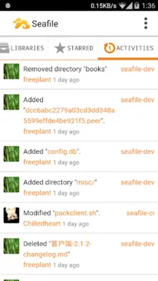 Seafile android App screenshot 6